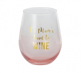 Stemless Wine Glass - Mums Time To Wine
