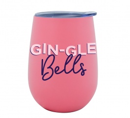 Wine Tumbler Double Walled Gin-gle Bells