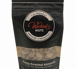 Wicked Nuts Spiced Cinnamon Almonds 100g