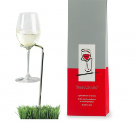 Steady Sticks Wine Glass Holders - 2 pack