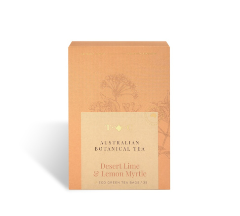 The Tea Centre Australian Botanical Desert Lime and Lemon Myrtle Tea Bags