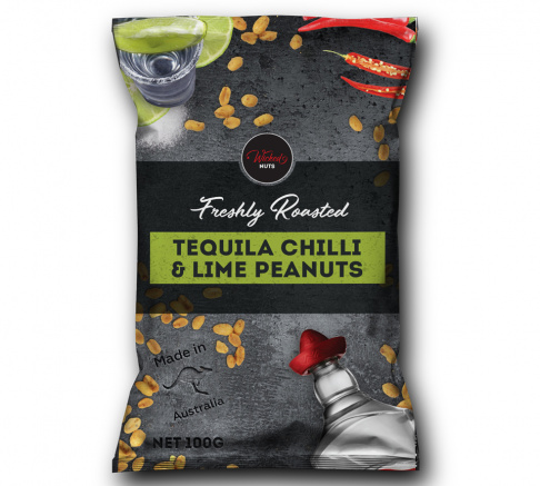 Wicked Nuts Tequila Chilli & Lime Peanuts 120g