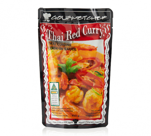 Gourmetchef Thai Red Curry Sauce 450g
