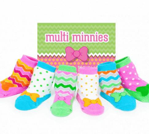 Tippy Toes - Multi Minnies Socks Set