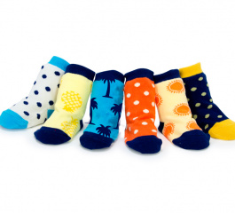 Tippy Toes - Tropical Boys Socks Set