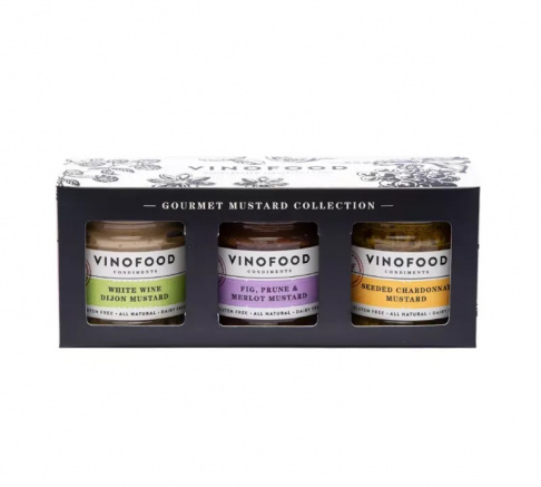 Vinofood Gourmet Mustard Collection Gift Pack