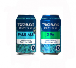 Two Bays Brewing Co Gluten Free Beers, 2 x 375ml