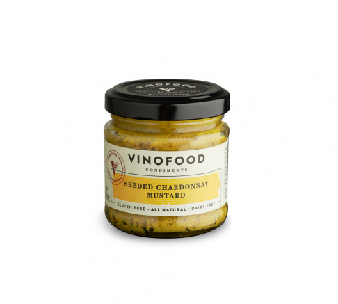 Vinofood Seeded Chardonnay Mustard - Various Sizes