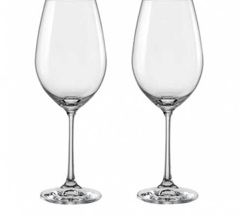 Bohemia Crystal Viola White Wine Glasses 350ml - Pair