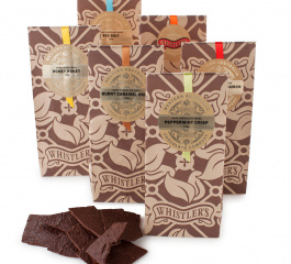 Whistlers Dark Chocolate Bark Range 120g