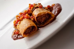 Chicken Mole in Sweet Corn Crepes - Flickr