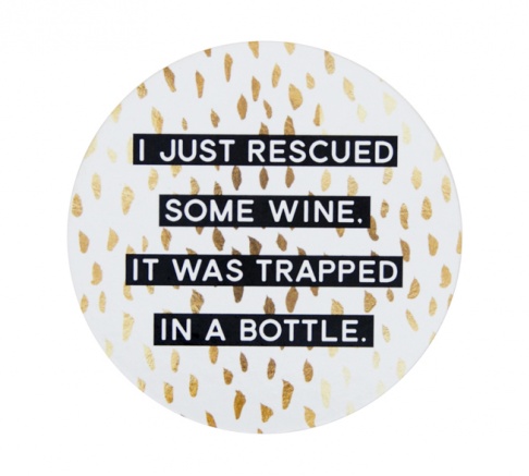 Wine Quote Coaster