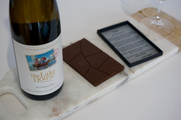 The Lake House 2015 Riesling & Cuvee Chocolate Solero
