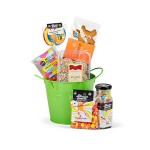 over the rainbow lolly bucket - product launch or networking event hamper - just in time gourmet