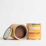 Chocolate fondue spread