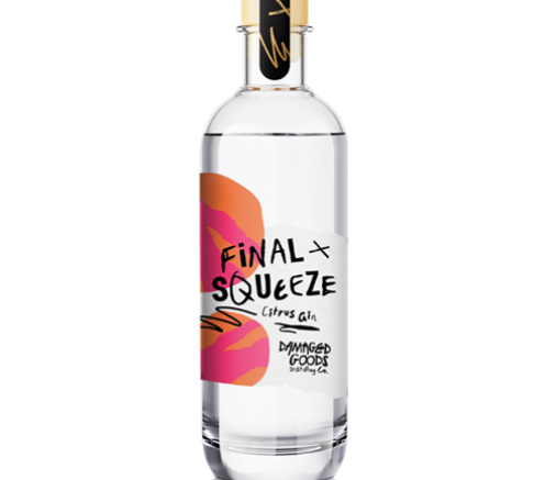 Damaged Goods Distilling Co Final Squeeze Citrus Gin 500ml